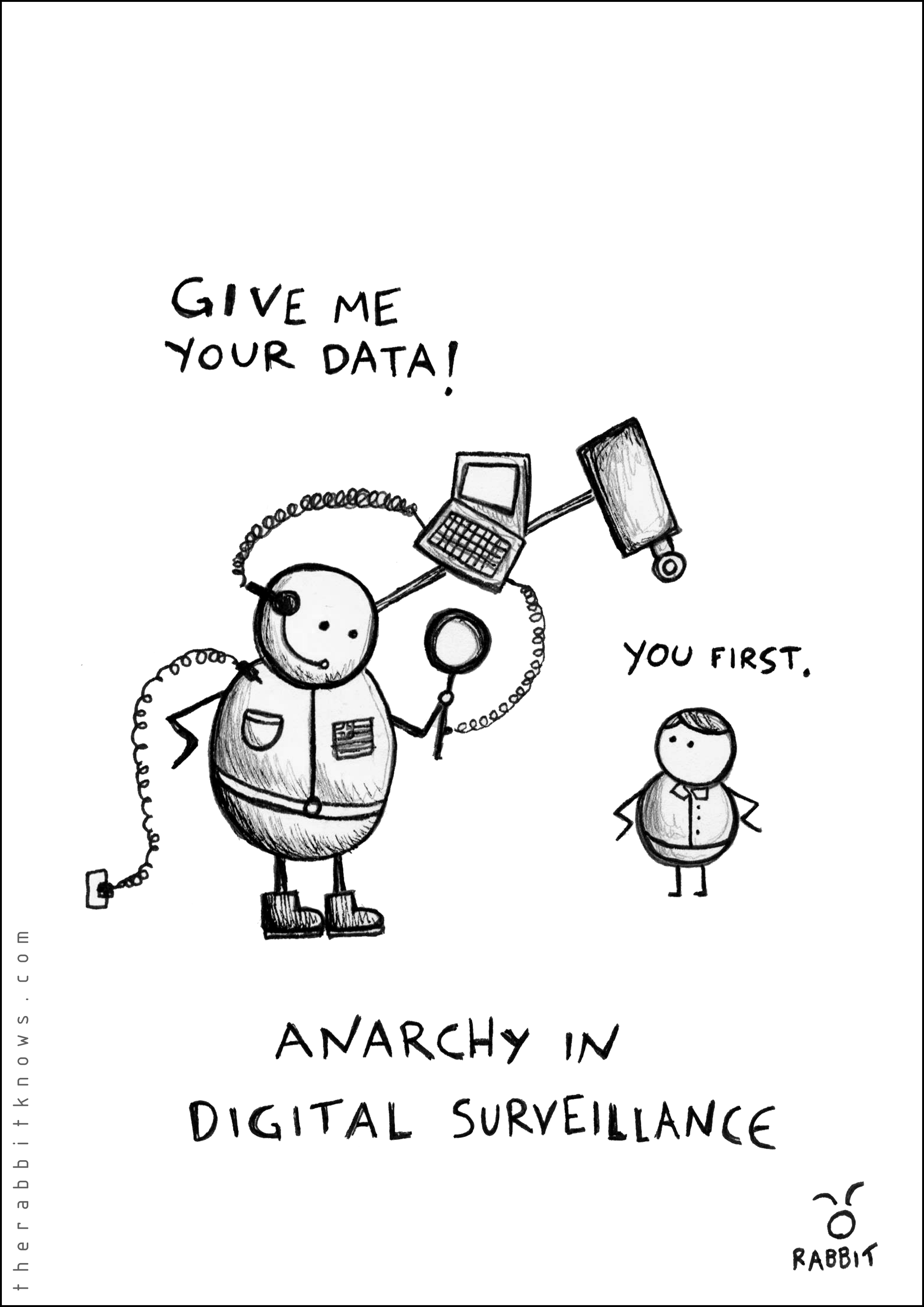 Anarchy in digital surveillance